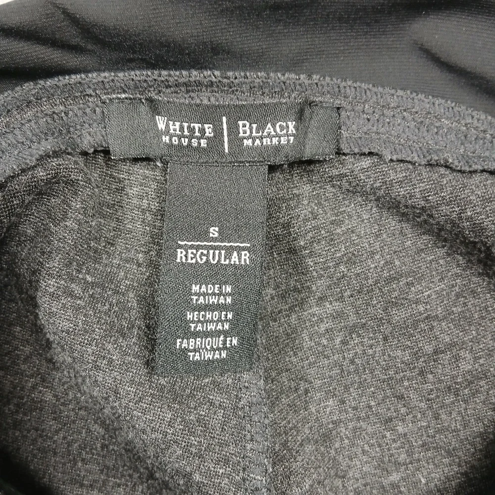 White House Black Market Women's S Charcoal Gray Leggings Pull-On Stretch‎ Read